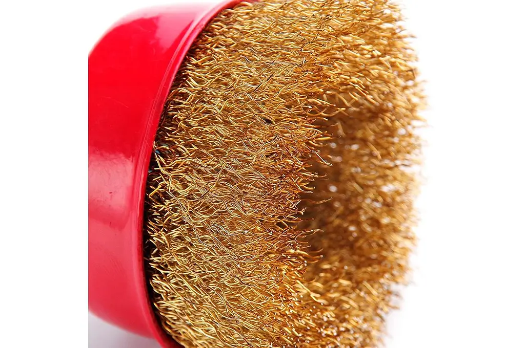 Корщітка APRO для болгарки УШМ дротяна щітка чашкова 75 мм x М14 830425 - фото 3