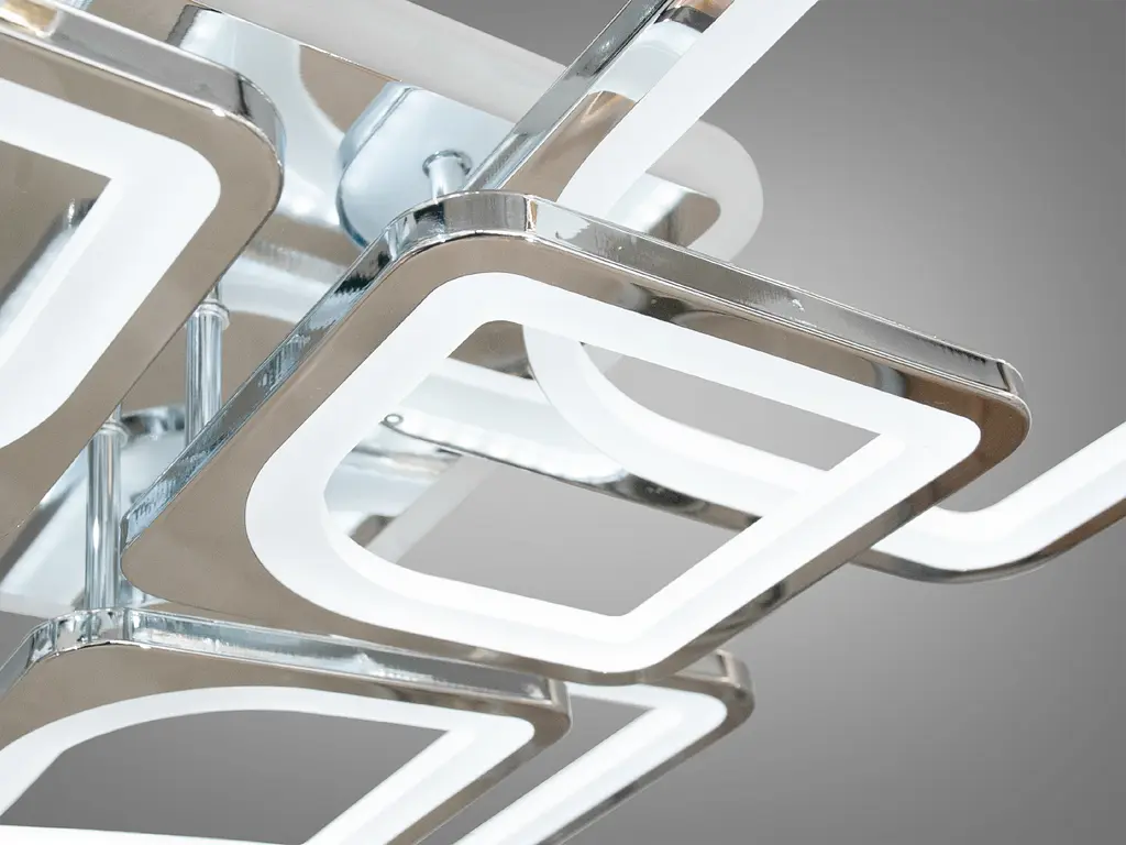Кухонная люстра с пультом, диммером и LED подсветкой, 190W - фото 4