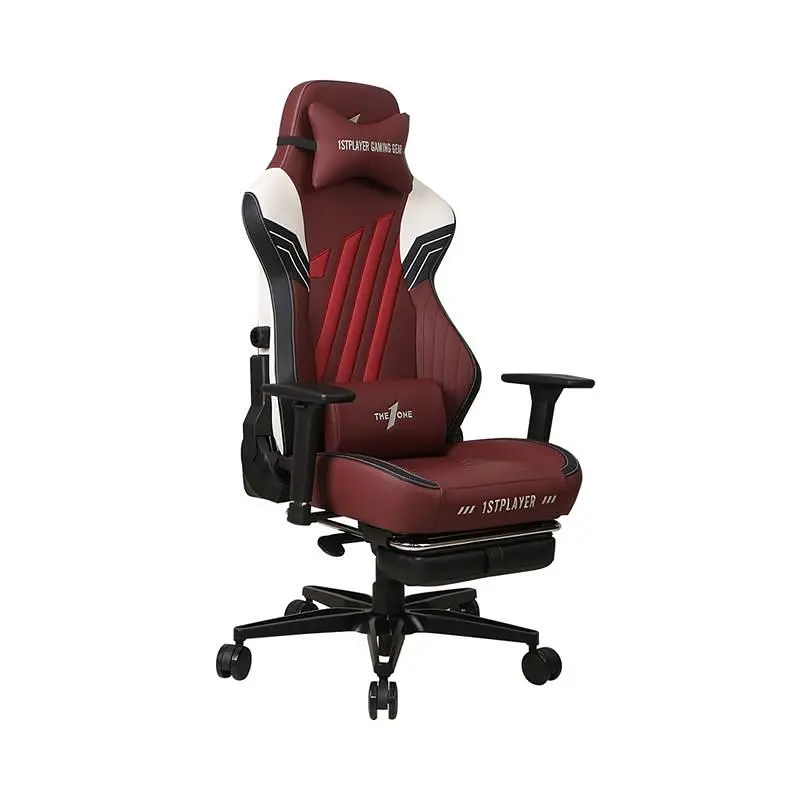 Кресло для геймеров 1stPlayer Duke Black/White/Red (Duke Black&White&Red) - фото 4