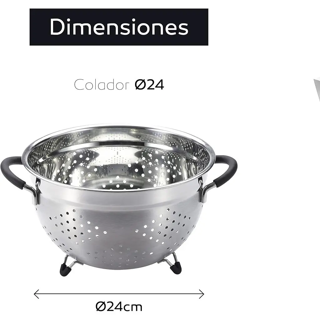 Друшляк MasterPro Foodies collection 24 см (BGMP-1530) - фото 3