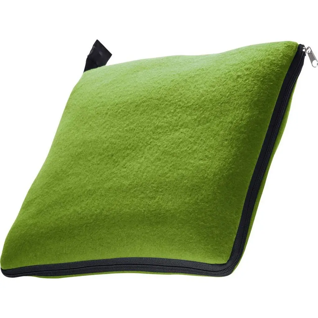 Плед-подушка Easy Gifts Radcliff 2 в 1 флісовий 180х120 см світло-зелений (277529) - фото 2