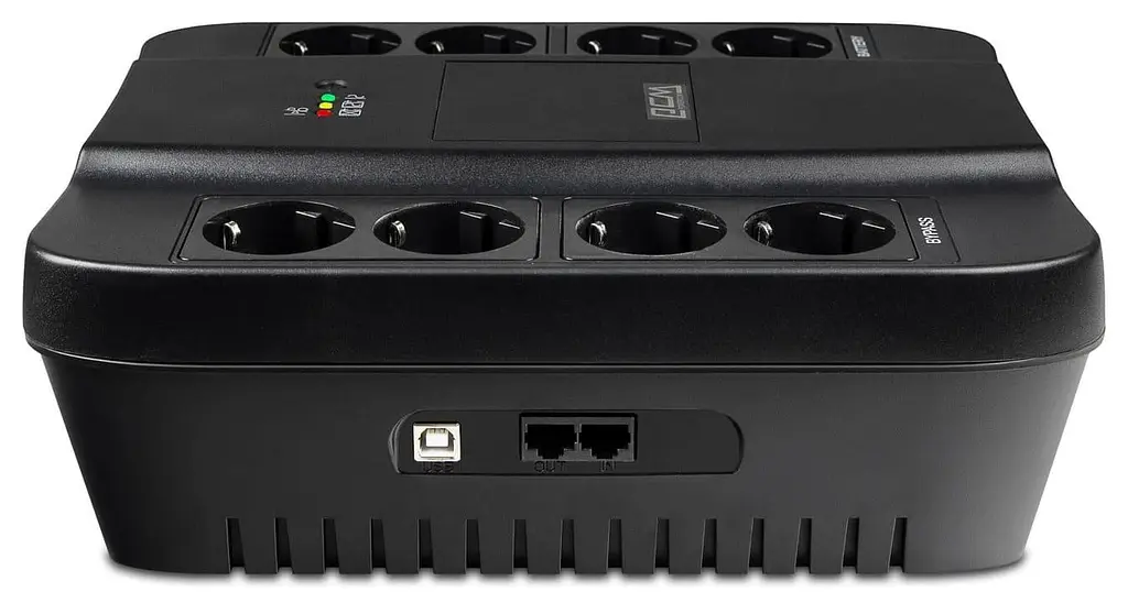 Джерело безперебійного живлення Powercom 850 ВА / 510 Вт / 9 А*ч (SPD.850U.USB) - фото 5