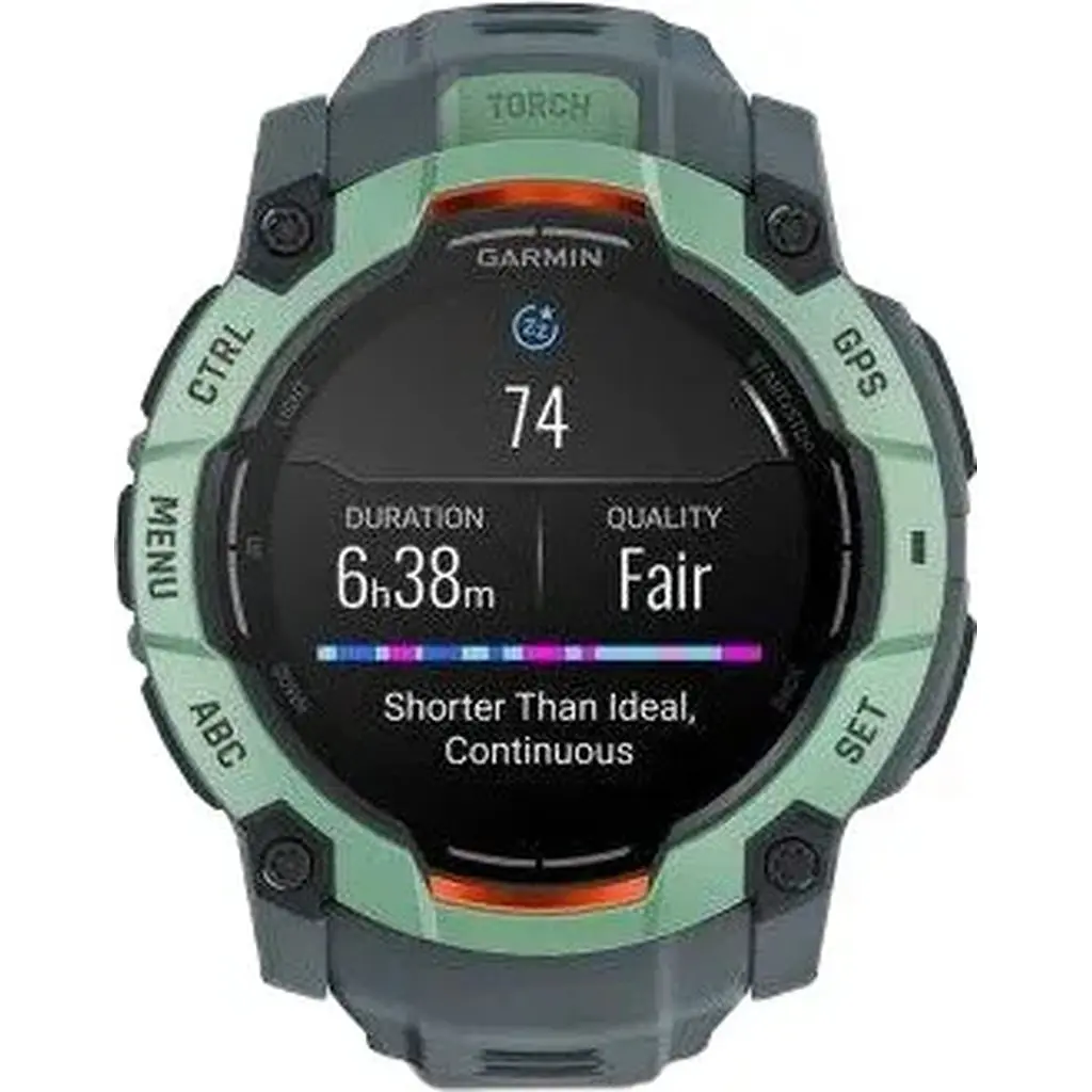 Смарт-годинник Garmin Instinct 3 50mm AMOLED Neo Tropic with Twilight Band (010-03020-01) - фото 9