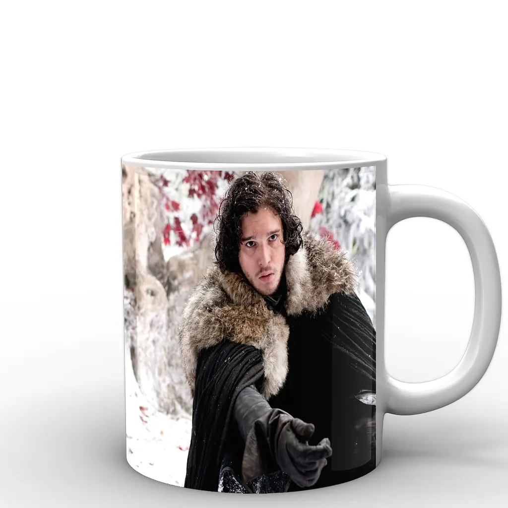 Кухоль GeekLand Game of Thrones Джон Сноу GT.02.028.301 330 мл білий - фото 3