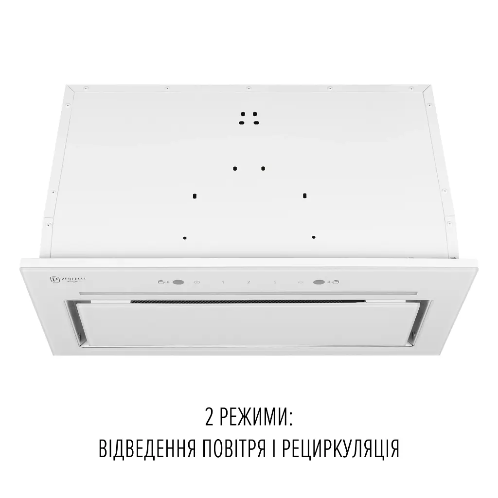 Витяжка повновбудована Perfelli Design Filini 5 Bianco - фото 10