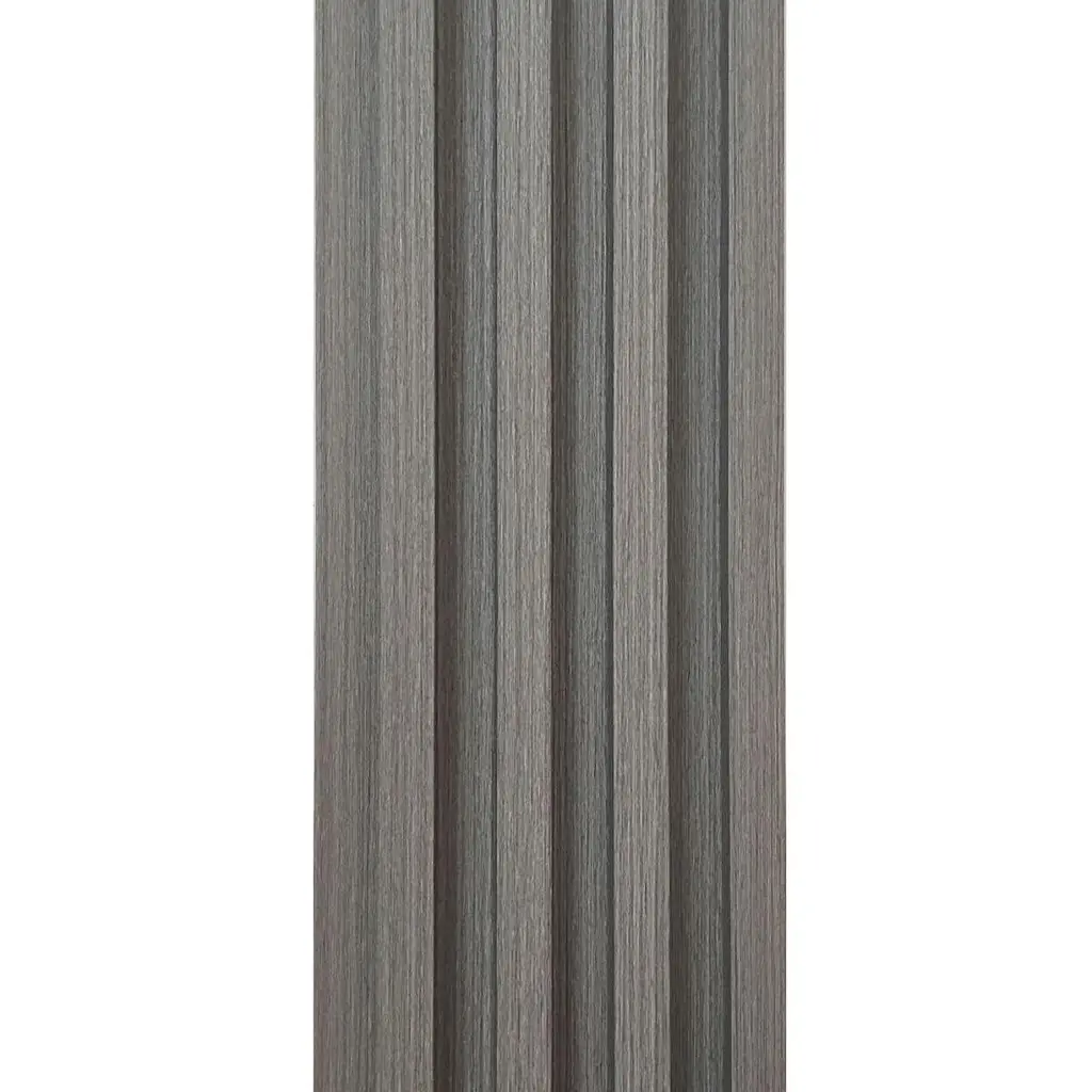 Рейка декоративна Sticker Wall WPC стінова 3000х165х23мм Олов'яний SW-00001530 - фото 4