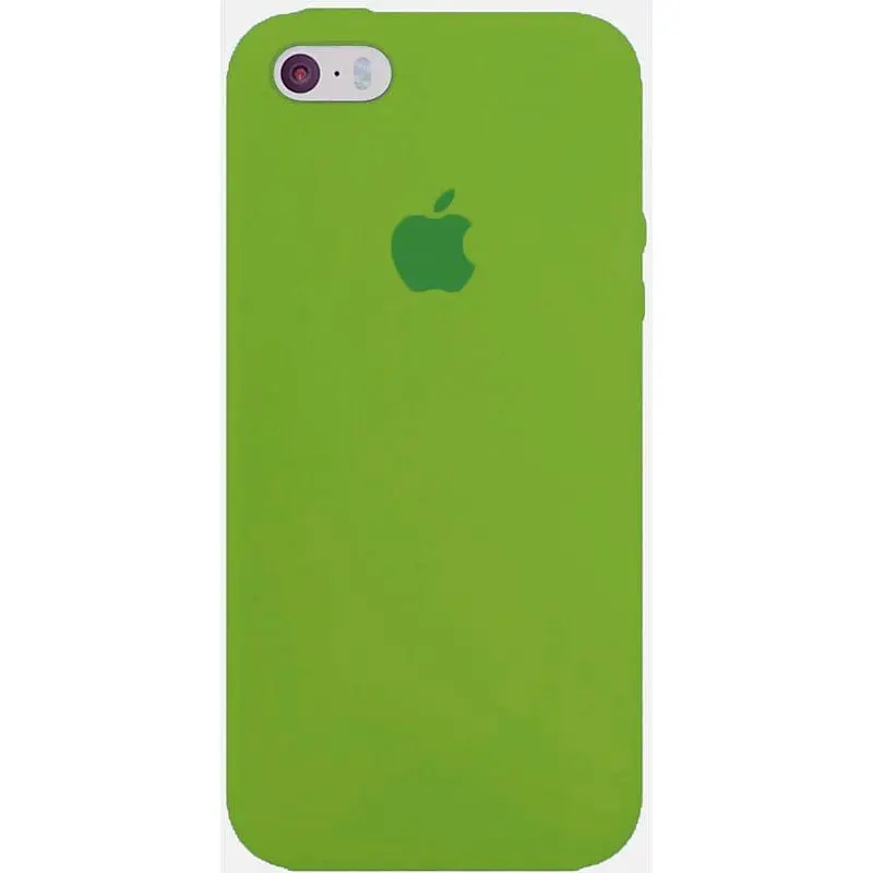 Чохол-накладка Toto Silicone Case iPhone 5/5s/SE Green - фото 2