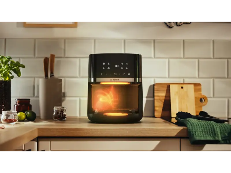 Мультипіч (аерофритюрниця) Bosch Serie 4 Air Fryer Fekete MAF462B1 - фото 5