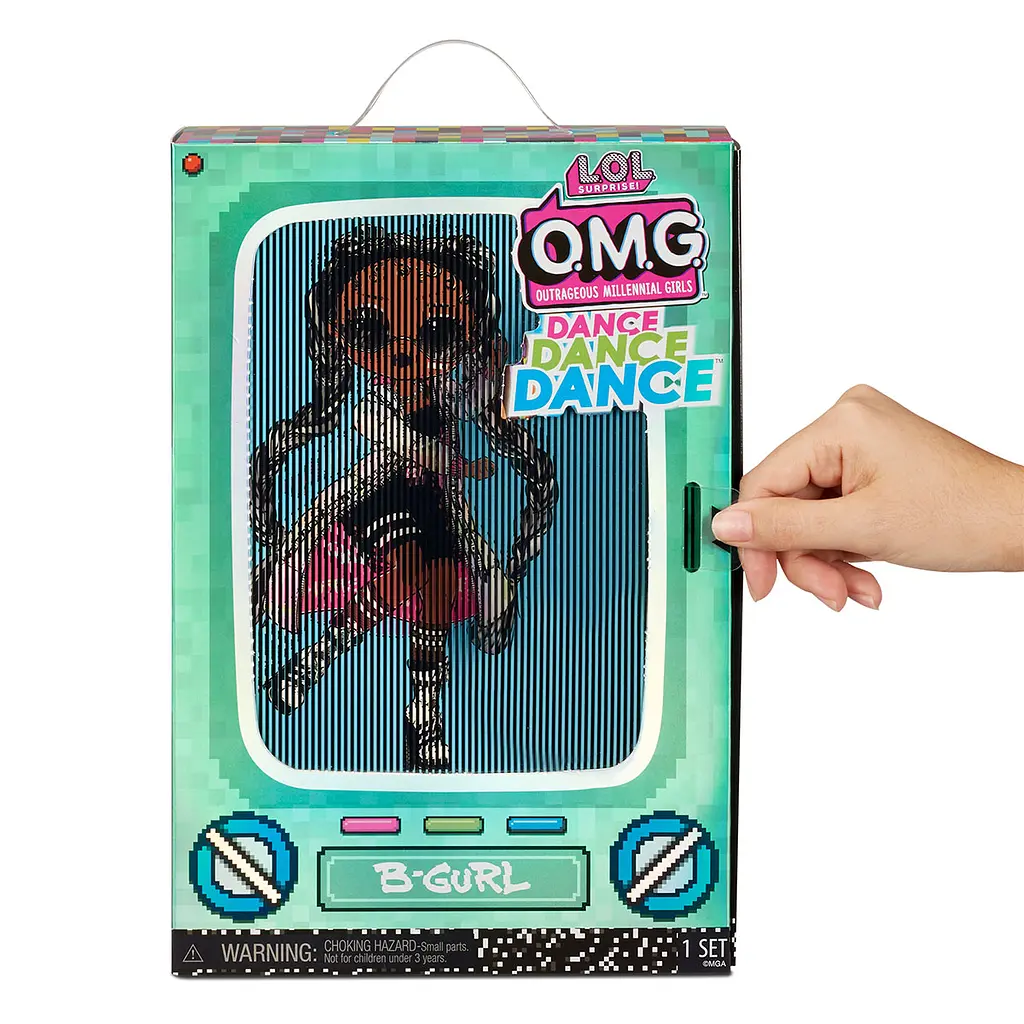 Игровой набор с куклой L.O.L. Surprise O.M.G. Dance Брейк-данс Леди (117858) - фото 11
