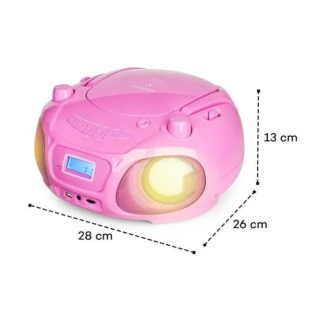 Музыкальный бумбокс Auna Roadie Sing CD (10032058) - фото 5