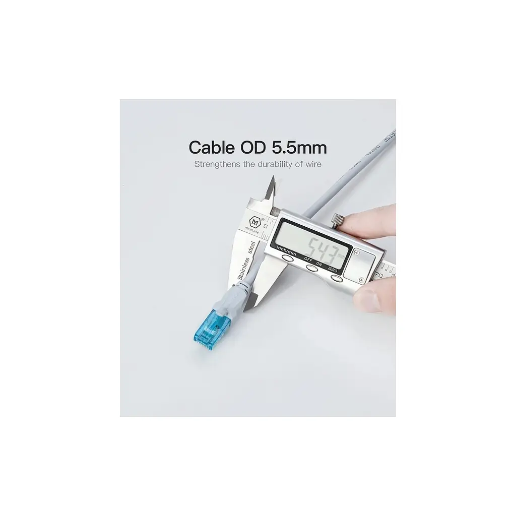 Патч-корд Vention 0.75 м UTP Cat. 5e RJ-45 синій (VAP-A10-S075) - фото 10