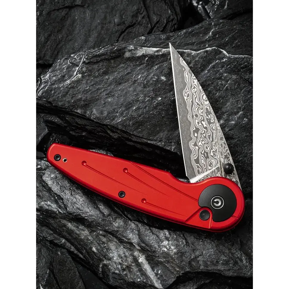 Ніж Civivi Starflare Damascus Red Aluminum (C23052-DS1) - фото 12