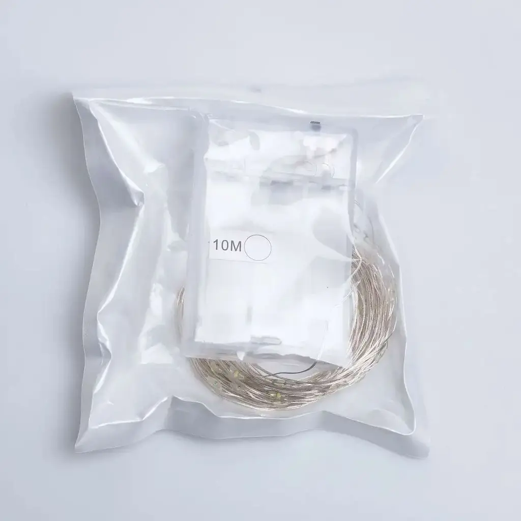 Гирлянда Роса GarlandoPro нить GarlandoPro 100 LED длина 10 м на батарейках, белый (100L10MWW) - фото 8