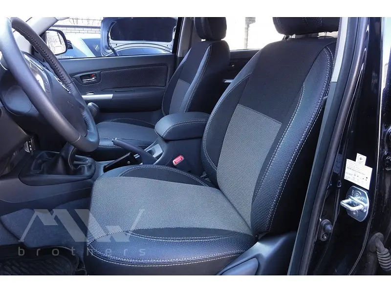 Авточохли модельні MW Brothers для Toyota Hi-lux c 2005 - фото 6