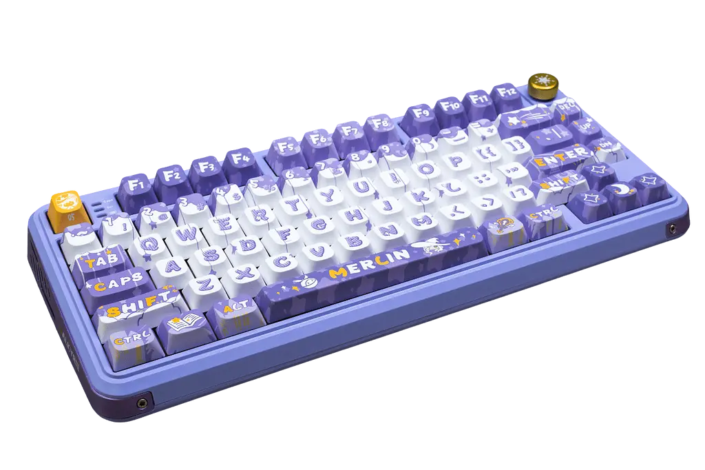 Клавіатура Valkyrie VK75 Merlin RGB Purple (MK20224486CN3) - фото 2