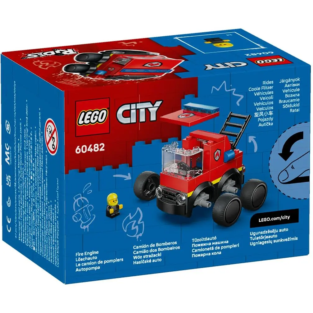 Конструктор LEGO City Автівки Пожежна машина 67 деталей (60482) - фото 8