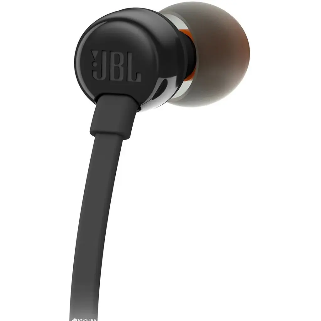 Навушники JBL T110 Tune провідна гарнітура чорна - фото 4