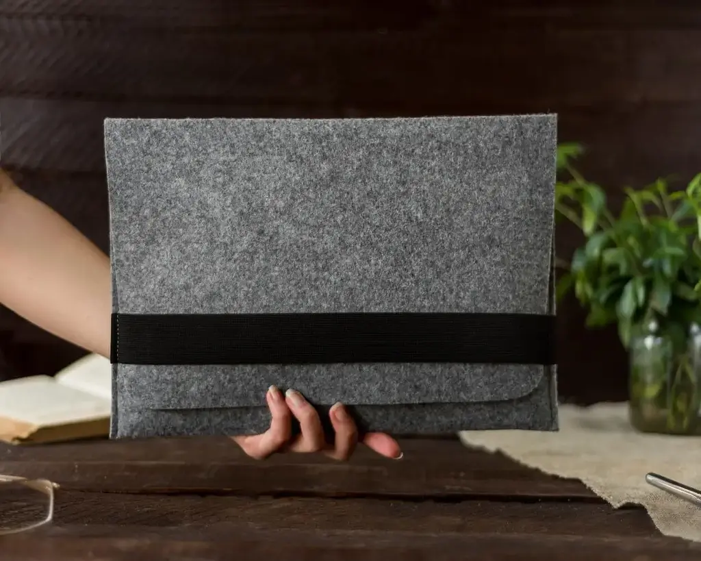 Чохол Gmakin Apple MacBook Air/Pro 13` GM15-13 Felt Case (Grey) [73590] - фото 7