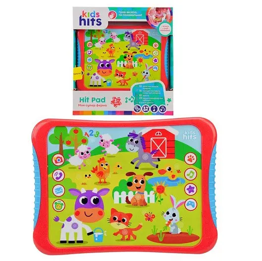 Сенсорний планшет для дітей Моя Супер Ферма Kids Hits - фото 2