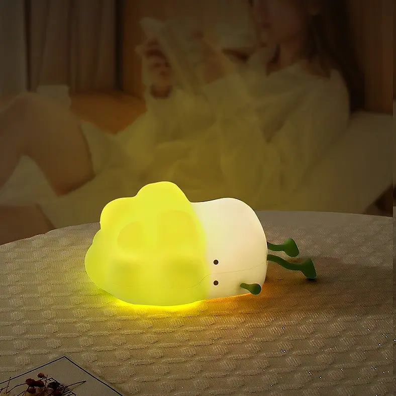 Силіконовий бездротовий нічник "Капуста броколі" - фото 3