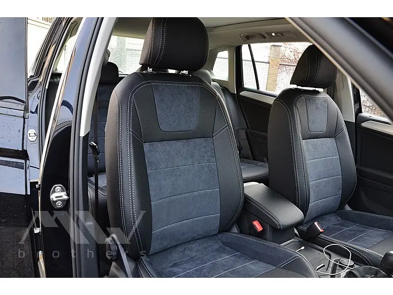 Авточохли модельні MW Brothers для Volkswagen Tiguan II c 2016 - фото 7