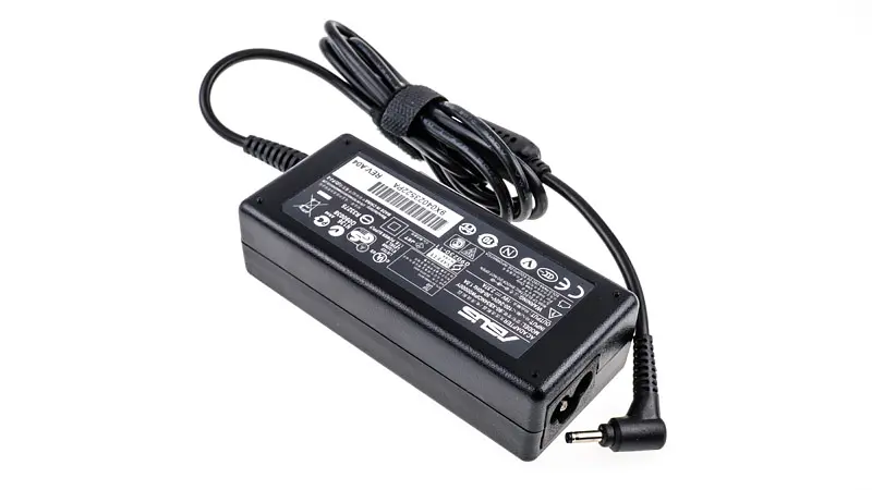 Блок живлення для ноутбука Asus 19V, 2.37A, 45W, 3.0x1.0мм, black, L-подібний роз'єм, для Asus Zenbook UX31E (без кабеля!) - фото 2