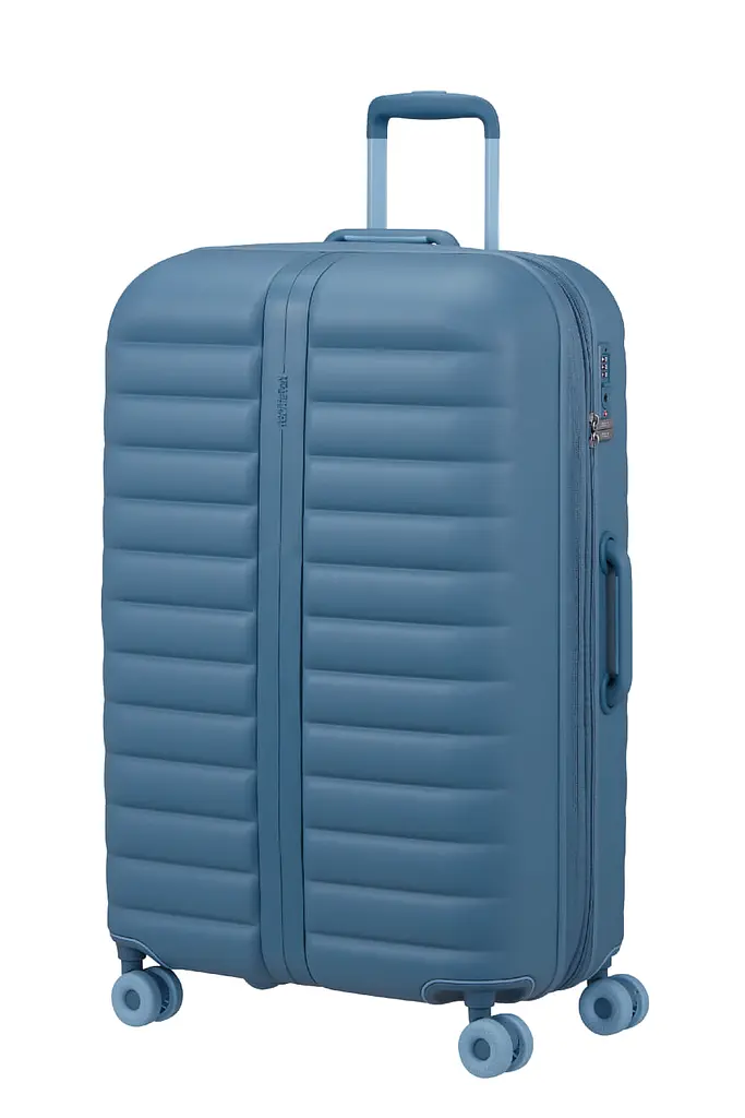 Валіза 77,5 См American Tourister NEOVIBE STEEL BLUE 77,5x50,5x30(33) MK4*01003 - фото 3