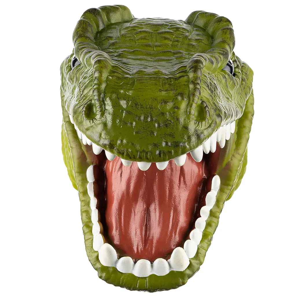 М'яка іграшка на руку Same Toy Тиранозавр зелений (X371Ut) - фото 3