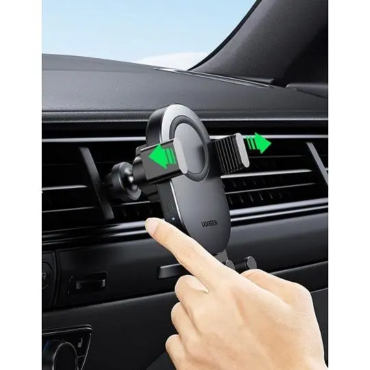 Автотримач для телефону Ugreen CD256 Wireless Car Charger з бездротовою зарядкою - фото 7