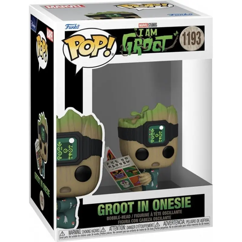 Фігурка Funko Pop! I am Groot: Грут с книгой [70651] [118098] - фото 4