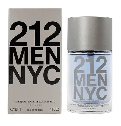 Оригінал Carolina Herrera 212 Men 30 мл Туалетна вода - фото 2
