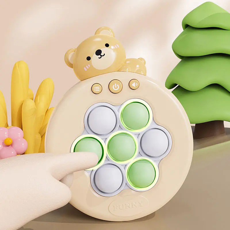 Портативная игра Pop-it Speed ​​Push Game Ver.6 Bear - фото 4
