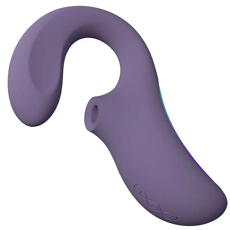 Кліторально-вагінальний стимулятор LELO Enigma WAVE Cyber Purple - фото 4