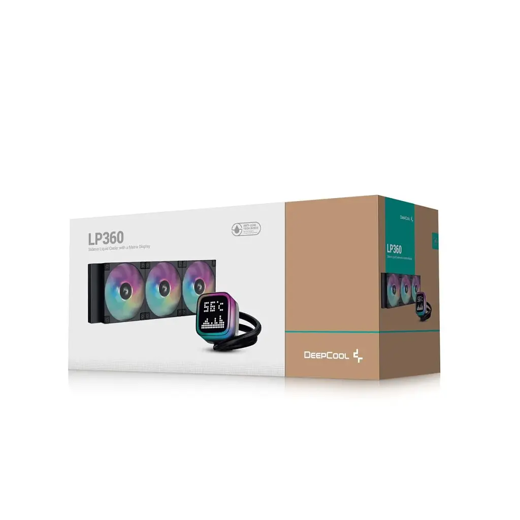 Система рідинного охолодження Deepcool LP360 ARGB Black (R-LP360-BKMSNC-G-1) - фото 6