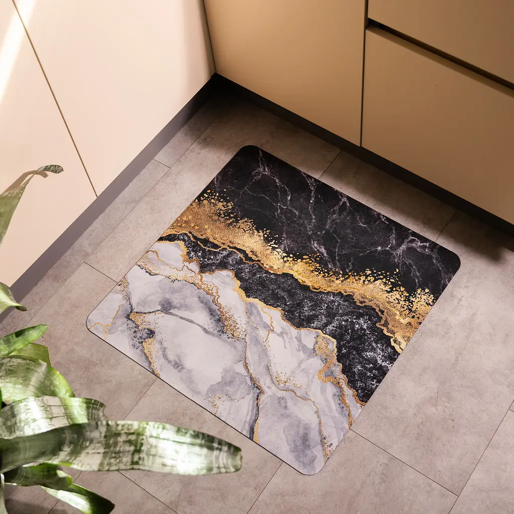 Килимок універсальний Carrara 58*58 см діатомітовий Yiwu HP-42-164 - фото 2