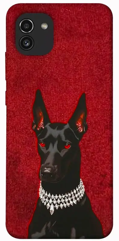 TPU чохол Demsky Premium doberman для Samsung Galaxy A03