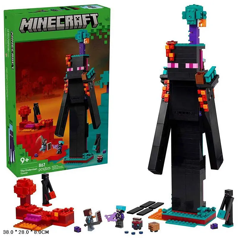 Конструктор 31009 "Вежа Ендермена" 867дет. в коробці 38 x 28 x 8см (6984661262738) - фото 2