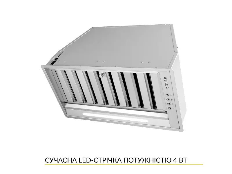 Витяжка WEILOR PPE 5265 SS 1250 LED Strip - фото 4
