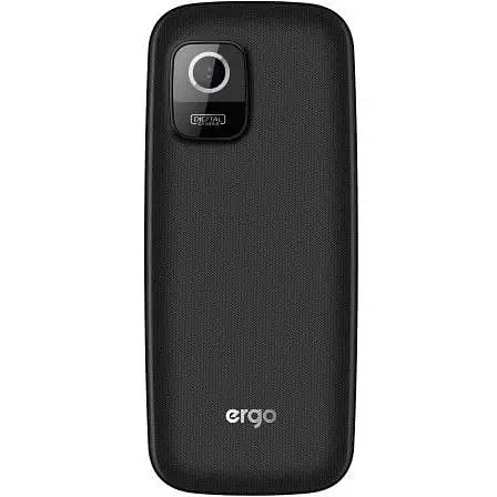Телефон Ergo B184 черный - фото 3
