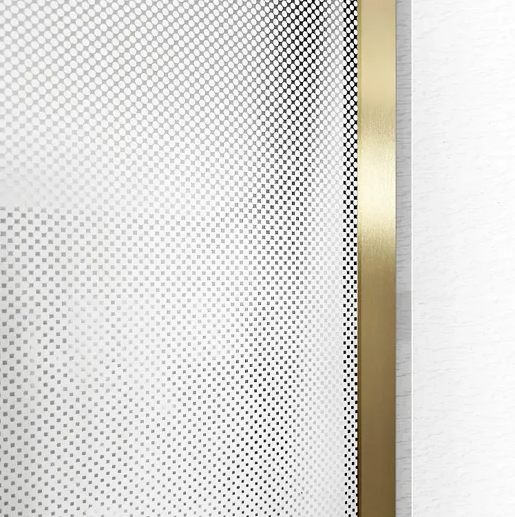 Душова стінка Rea Aero ombre 120 matt brushed gold REA-K2466, матовий, золотий - фото 3