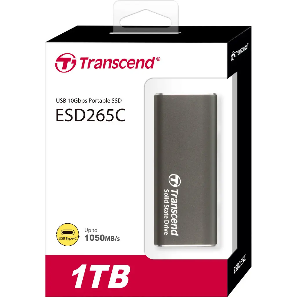 Накопичувач SSD USB-C 1TB Transcend (TS1TESD265C) - фото 4