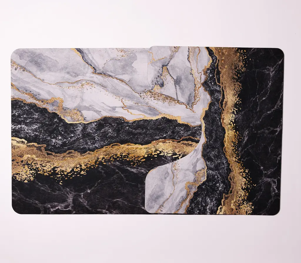 Набір килимків для ванної та туалету Modern Marble 50*80/40*50 см Yiwu HP-42-182 - фото 6