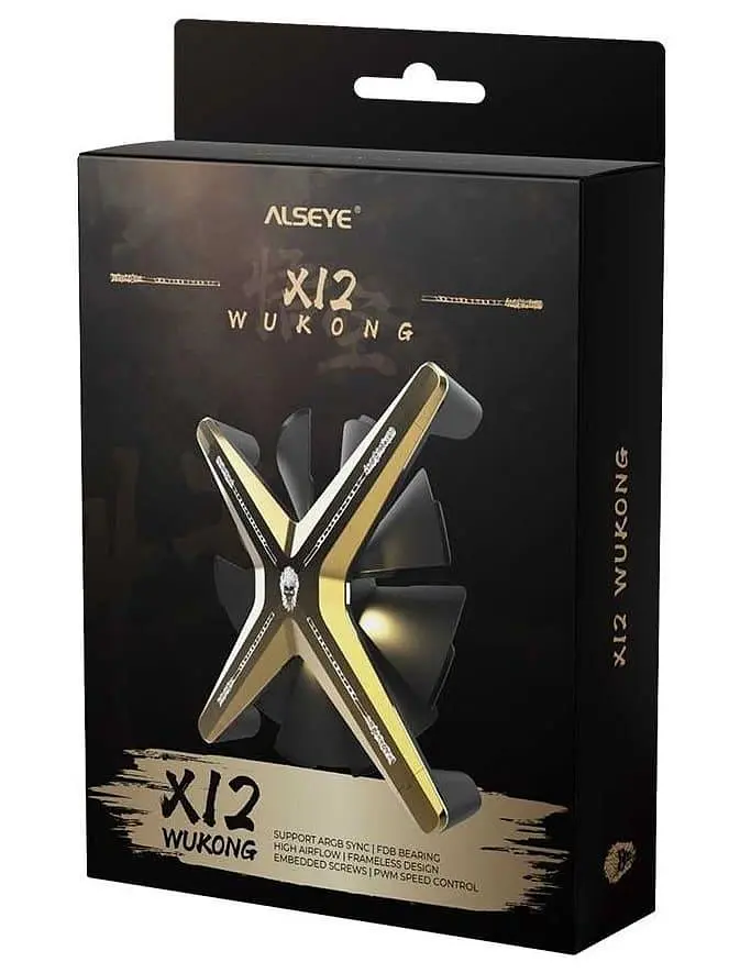 Вентилятор Alseye X12 Black WK Push (AS.04.03.0032) - фото 6