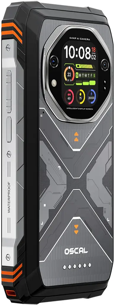 Смартфон Blackview Oscal Tank 1 16/512GB Orange (2814637829) - фото 6