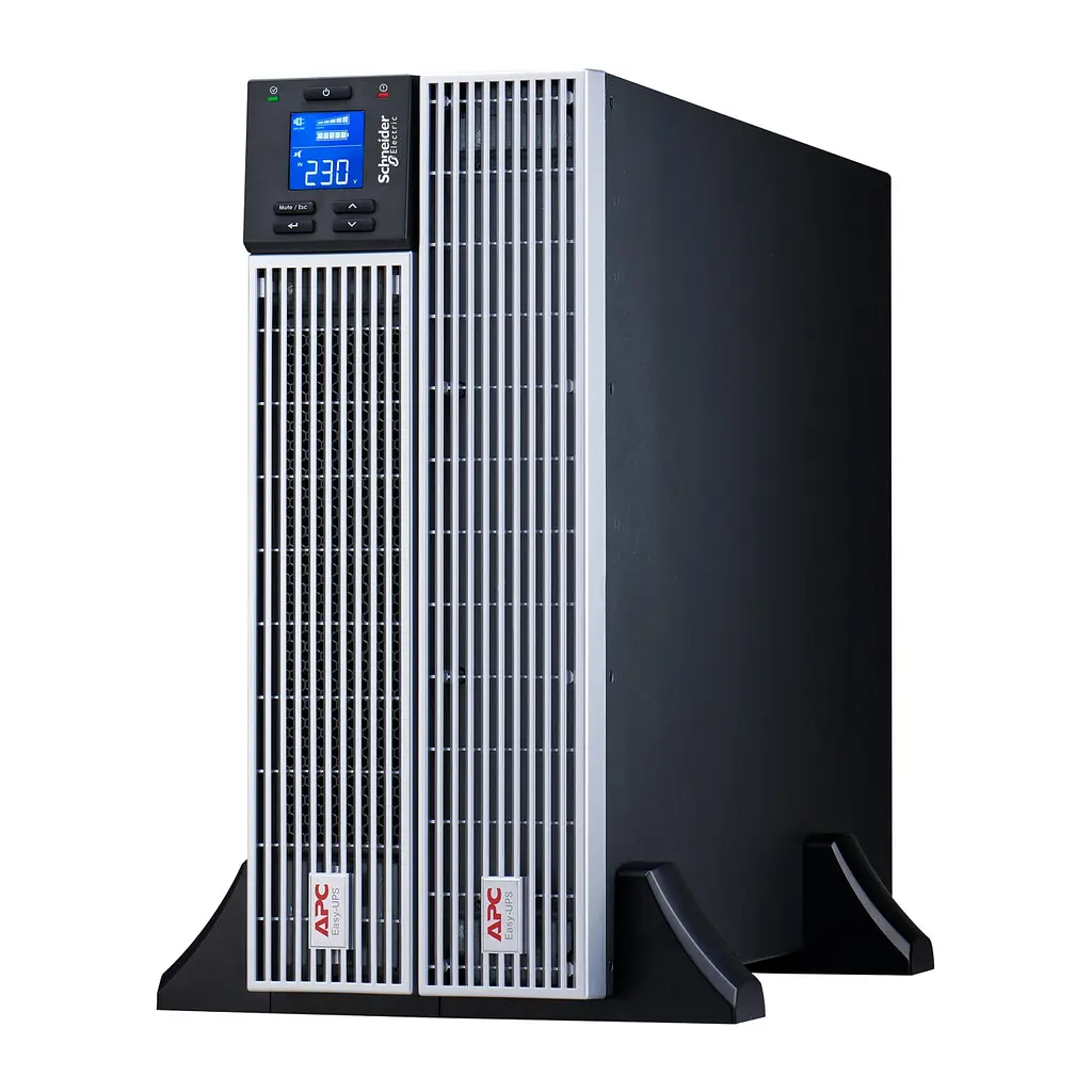 APC Джерело безперебійного живлення Easy UPS On-Line Li-Ion SRVL 3000VA/2700W, LCD, USB, RS232, RT 4U, Extended runtime, 6хC13 + 1хC19 - фото 3