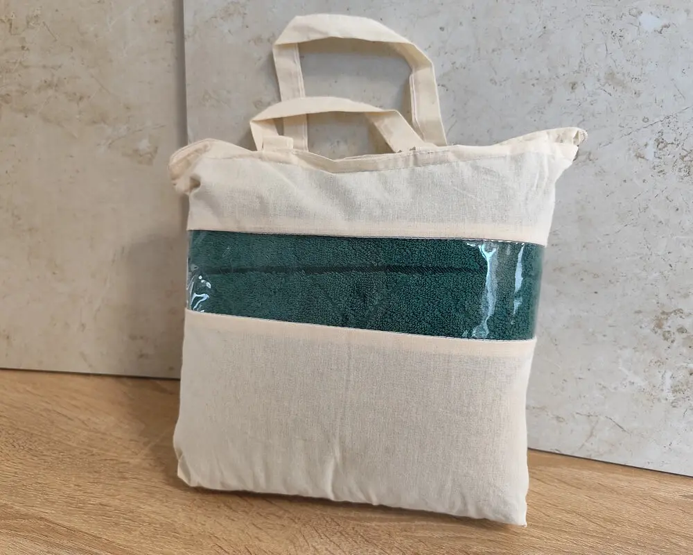 Набір махрових турецьких рушників Zeron 3 штуки 50х90 Microcotton Kilim Desen - фото 5
