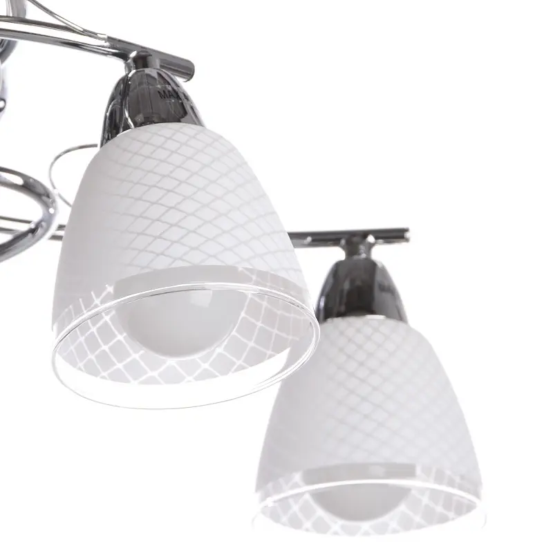 Люстра потолочная Brille классическая E14 40W CH (HTL-161C/6) - фото 3