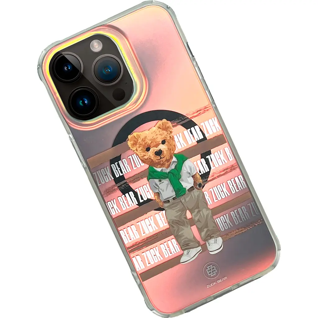 Чохол Zuck Bear California Cool MagSafe Case для Apple iPhone 15 Pro Shirt [108894] - фото 2
