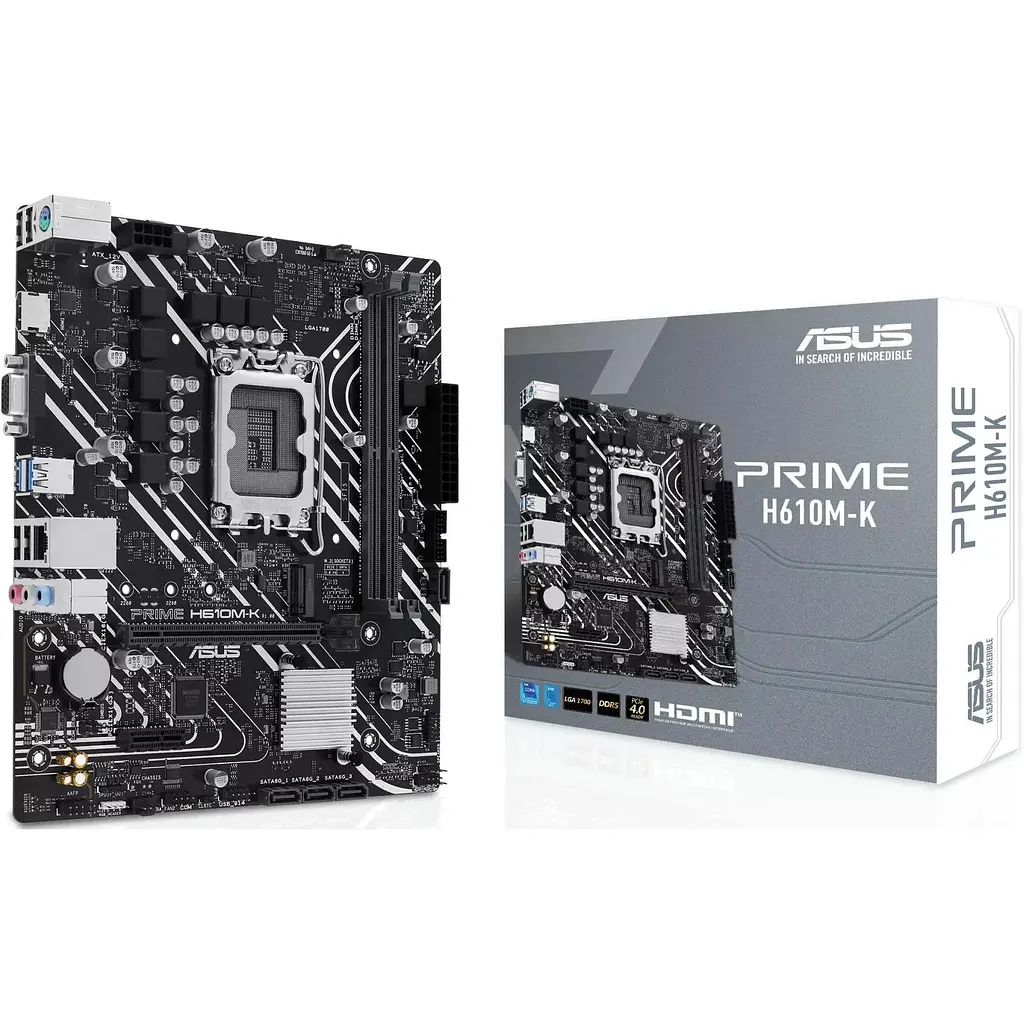 Материнская плата Asus Prime H610M-K Socket 1700 - фото 2