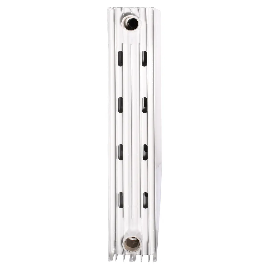 Радіатор біметалевий секційний Queen Therm 500/100 Vertical (кратно 10), Білий - фото 2